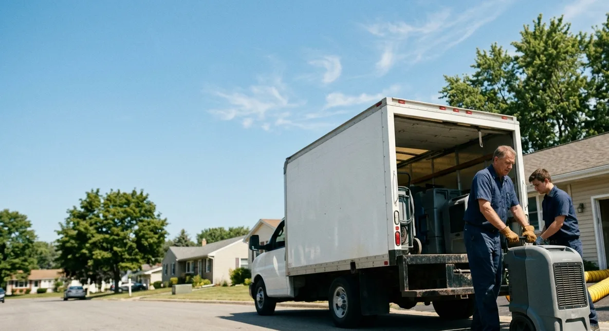 Water Damage Cleanup in Meridian, TX near me